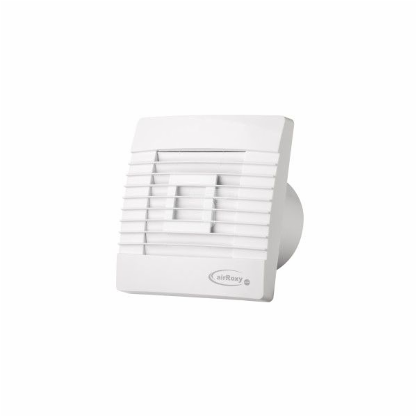 airRoxy nástěnný ventilátor 100mm 15W s gravitační klapko...