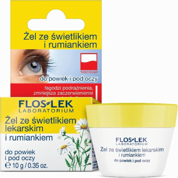 FLOSLEK Oční gel se světlíkem a heřmánkem 10g