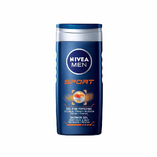 Nivea Bath Care regenerační sprchový gel Sport pro muže 2...