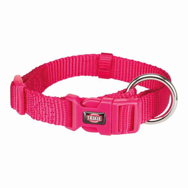 Obojek Trixie Premium, fuchsiový, velikosti S–M 30–45 cm/...
