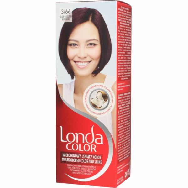 Londacolor Krémová barva č. 3/66 barva lilek