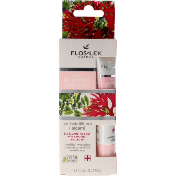FLOSLEK Oční gel Oční péče se světlíkem a arnikou 15ml