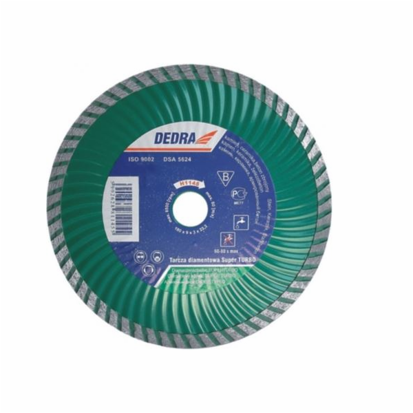 Diamantový kotouč Dedra Super Turbo pro řezání železobeto...