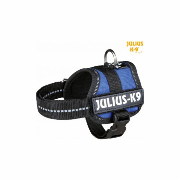 Postroj Trixie Julius-K9, Baby 1/XS: 30–40 cm, modrý