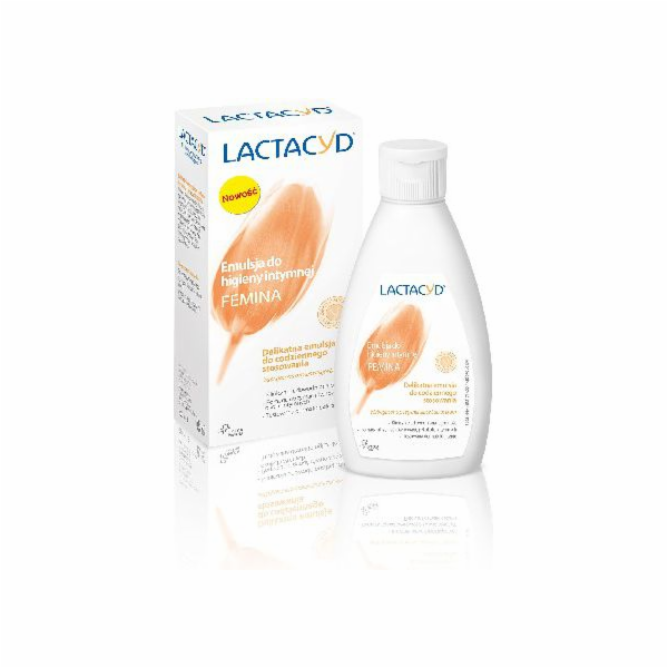 Lactacyd Femina Emulze pro intimní hygienu - uzávěr 200ml