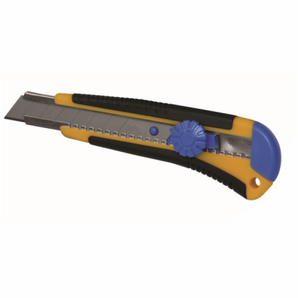 Nůž Dedra 18mm rukojeť gumové čepele 1+1 - M9016
