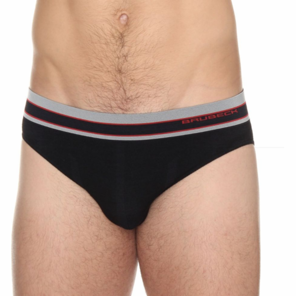 Brubeck Active Wool pánské slipy černé velikost S (BE10110)