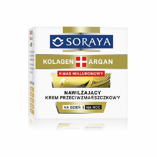 Soraya Collagen Argan hydratační krém proti vráskám na de...