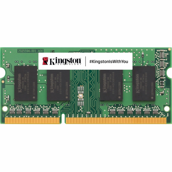 Paměť notebooku Kingston ValueRAM, SODIMM, DDR3, 8 GB, 16...