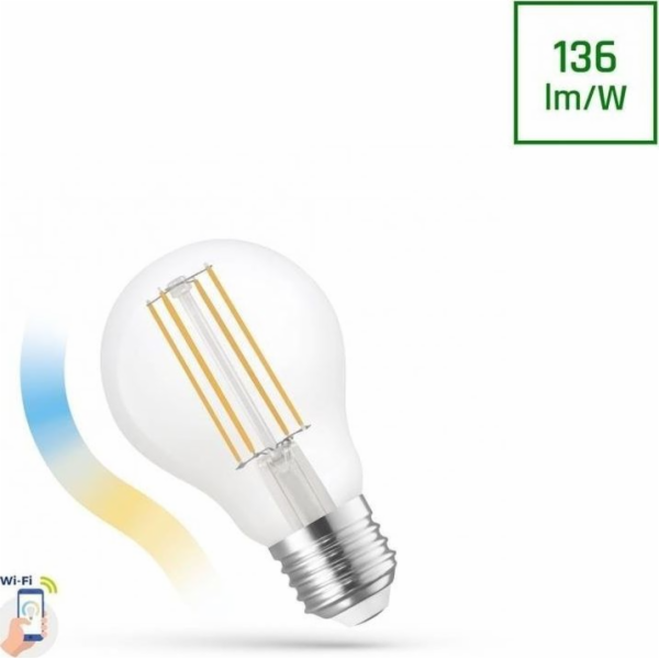 Spectrum LED žárovka GLS 5W E-27 COG 230V CCT+DIMM CLEAR ...