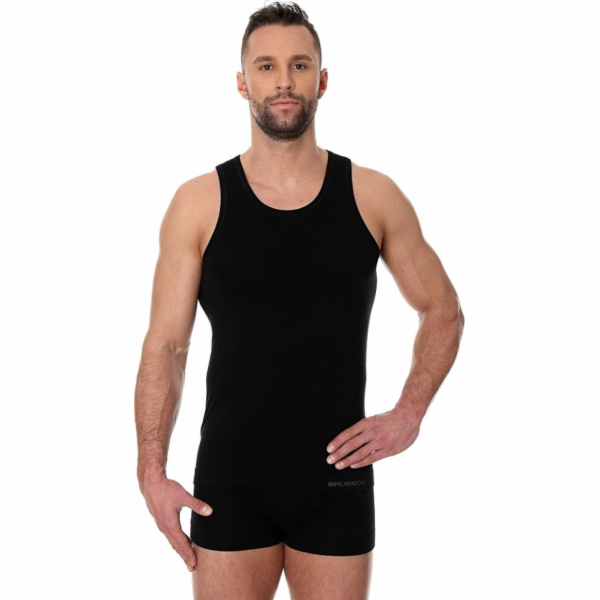 Brubeck pánské tílko COMFORT COTTON černé vel. S (TA00540A)
