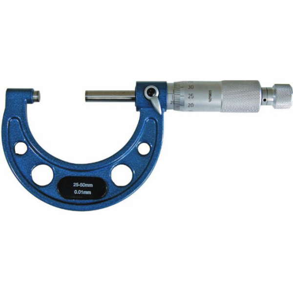 Analogový mikrometr Gimex Externí standard 0 - 25 mm (304...