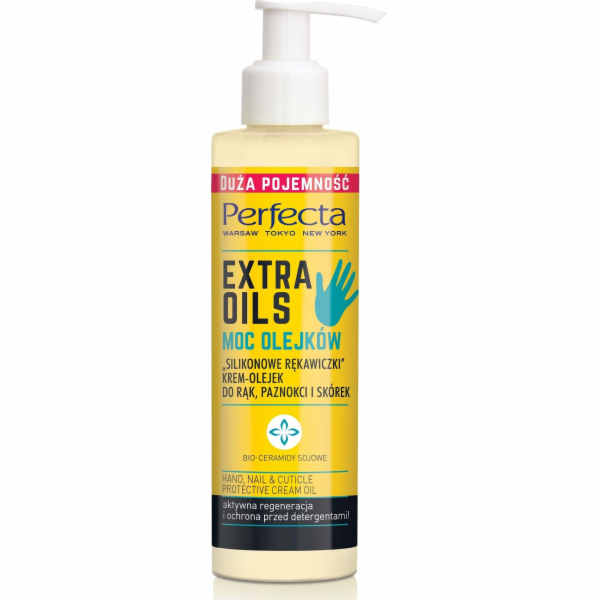 Perfecta Extra Oils krém na ruce-olej silikonové rukavice...