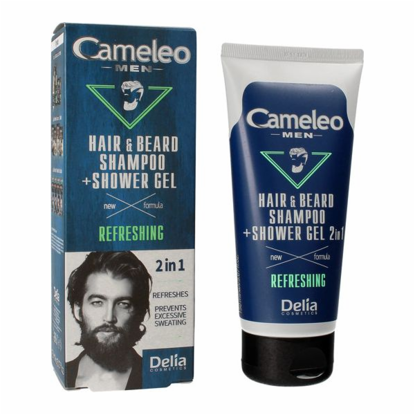 Delia Šampon a sprchový gel 2v1 pro muže Osvěžující 150ml
