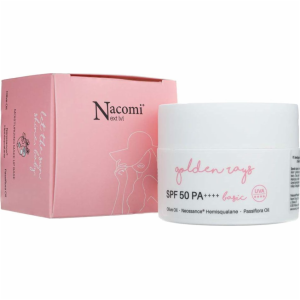 Nacomi Nacomi Next Level SPF50 PA++++ hydratační krém na ...