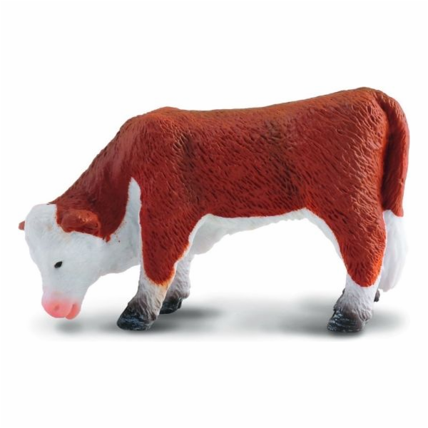 Figurka Collecta Hereford na pastvě telat. velikost S (CO...