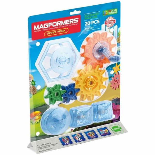 Magformers Příslušenství pro bloky řetězových kol (798009)