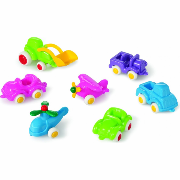 Viking Toys Vehicles Mini Chubbies Fun Colours 7 ks. rozd...