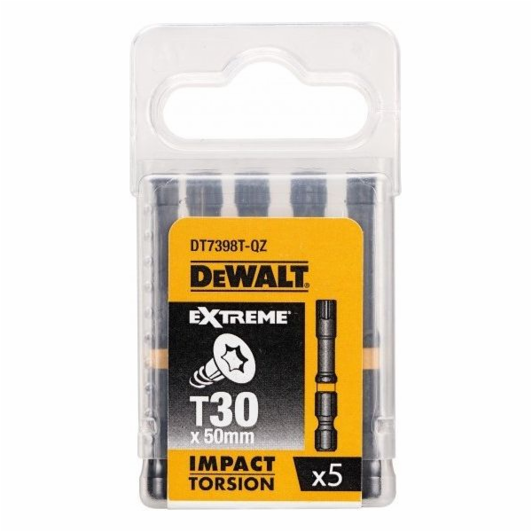 Dewalt Impact šroubovací bity T30x50 mm 5 ks (DT7398T)