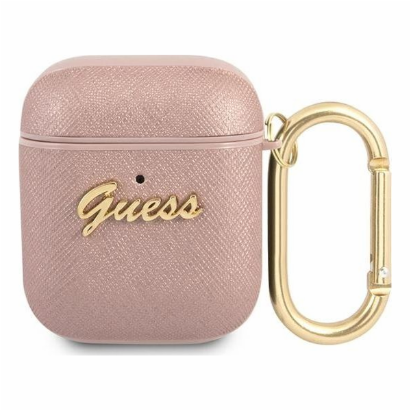 Pouzdro Guess Guess GUA2SASMP Obal Apple AirPods růžový/r...