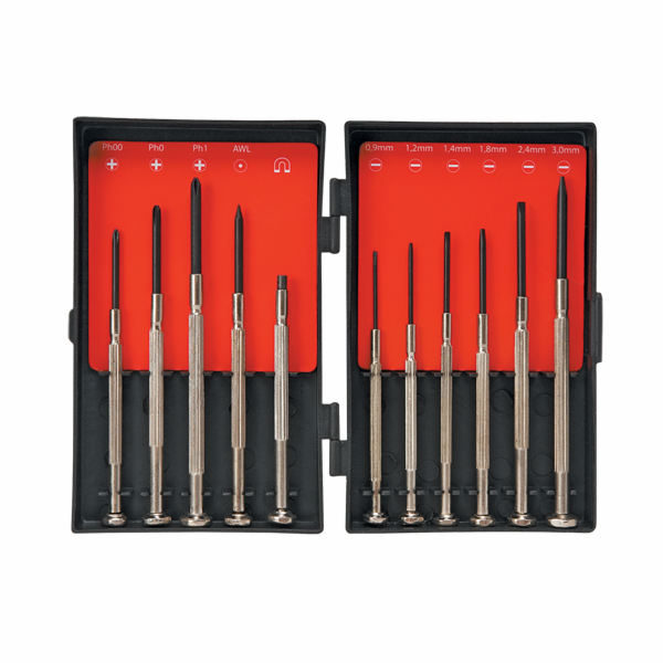 Top Tools Přesné šroubováky, sada 11 ks. (39D194)