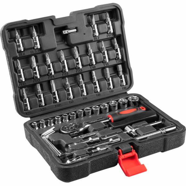 Top Tools Nástrčné klíče (Sada nástrčných klíčů 1/4 49 ks.)