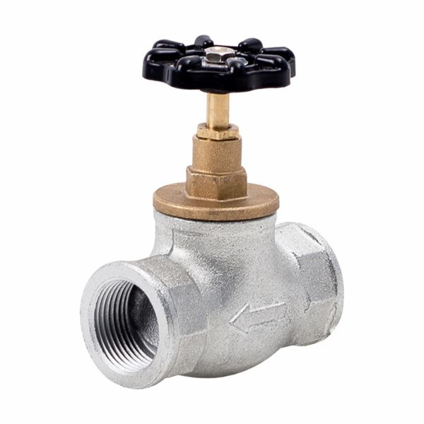 Perfexim přímý uzavírací ventil, pozinkovaná litina 1 (01...