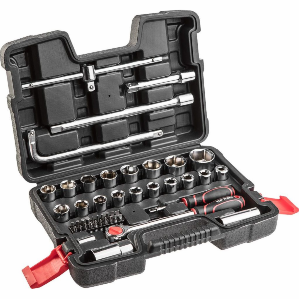Top Tools Nástrčné klíče (1/4, 1/2 nástrčné klíče, sada 4...