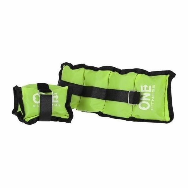 One Fitness závaží WW01 Green 2x 0,7kg