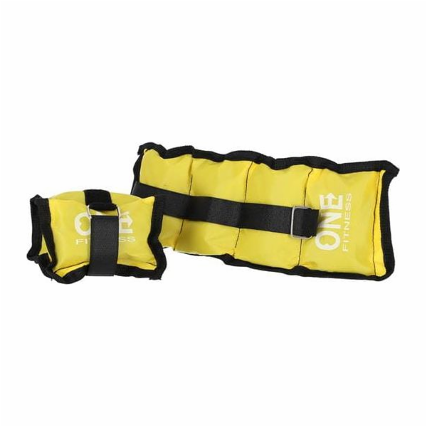 One Fitness WW02 ŽLUTÉ ZÁVAHY 2 x 1,5 KG ONE FITNESS