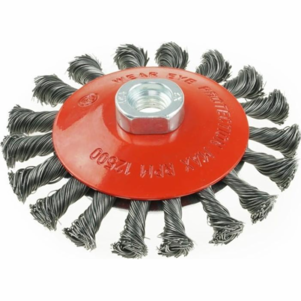 DEDRA KUŽELOVÝ DRÁTĚNÝ KARTÁČ 125MM M14 TWISTED WIRE F40-...