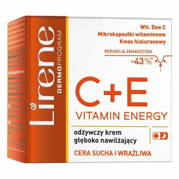 Lirene lirene pleťový krém c+e vitamin energy hydratační ...