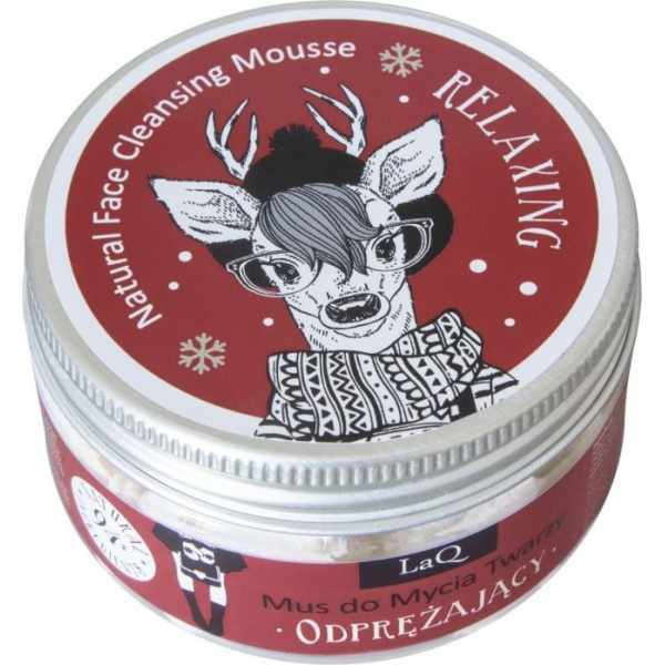 LaQ Natural Relaxing Praline Face Wash Mousse 100 ml