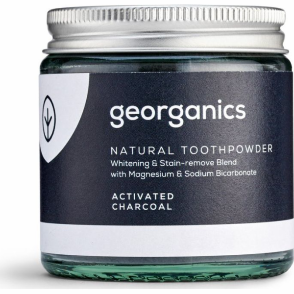 Georganics Georganics, prášek na čištění zubů, aktivní uh...