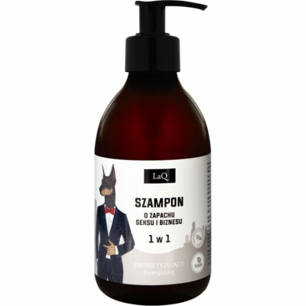 LaQ LaQ Energizující šampon pro muže 1v1 Dobrman 300ml | ...