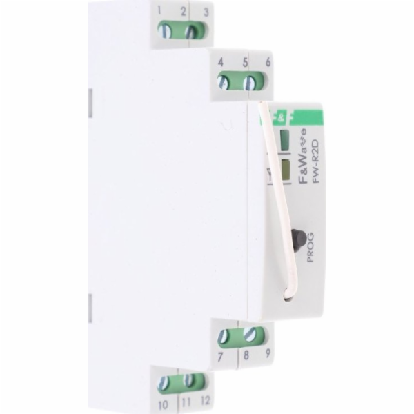 F&F Radio dvojité bistabilní relé - DIN sestava 85-265V A...