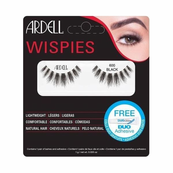 Ardell ARDELL_Wispies 600 1 pár umělých řas Černá