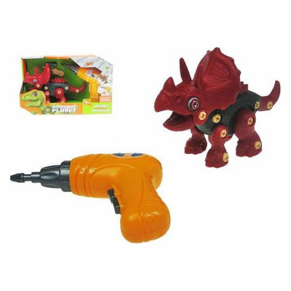 Figurka Dinosaura hrocha na sestavení 20cm s vrtačkou RS0...