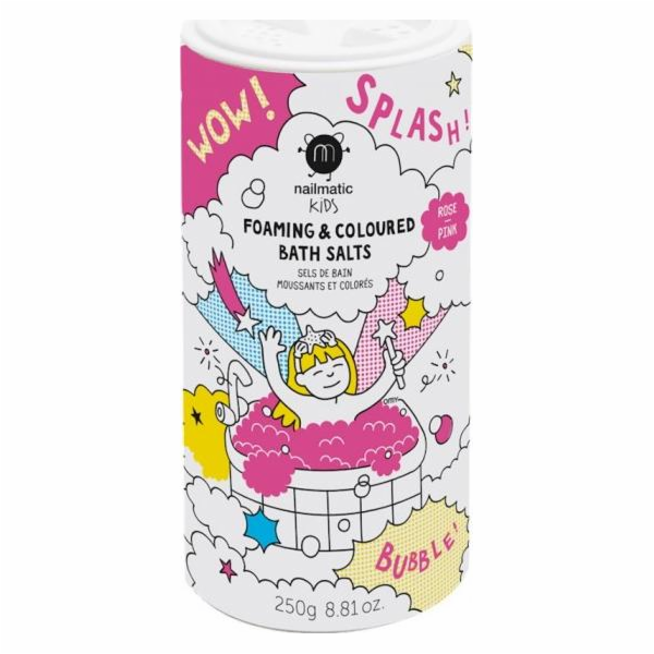 Nailmatic Nailmatic Kids Foaming & Colored Bath Salts pěn...