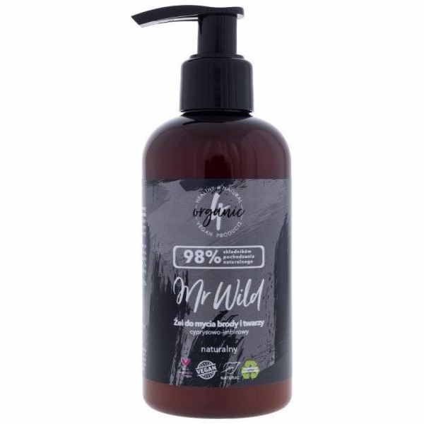 4organic 4ORGANIC_Mr Wild Cypress-Ginger mycí gel na vous...