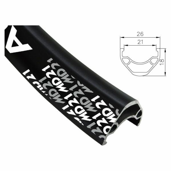 ALEXRIMS ALEXRIMS MD21 mtb ráfek 27,5x36 děr. Disk Tubele...
