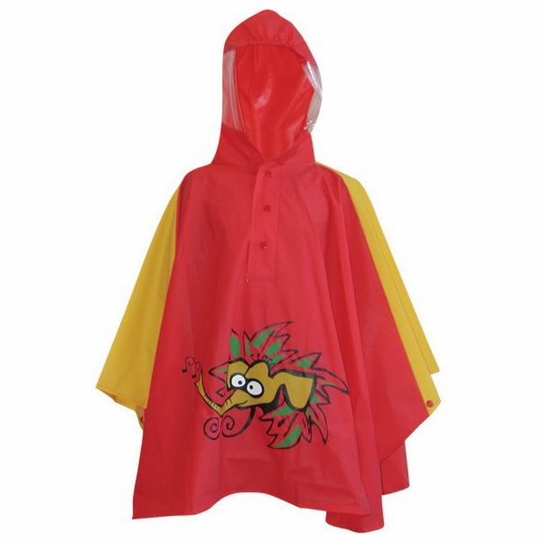 FASTRIDER Dětské pončo Olifant Red, velikost 92 (FSTR-671...