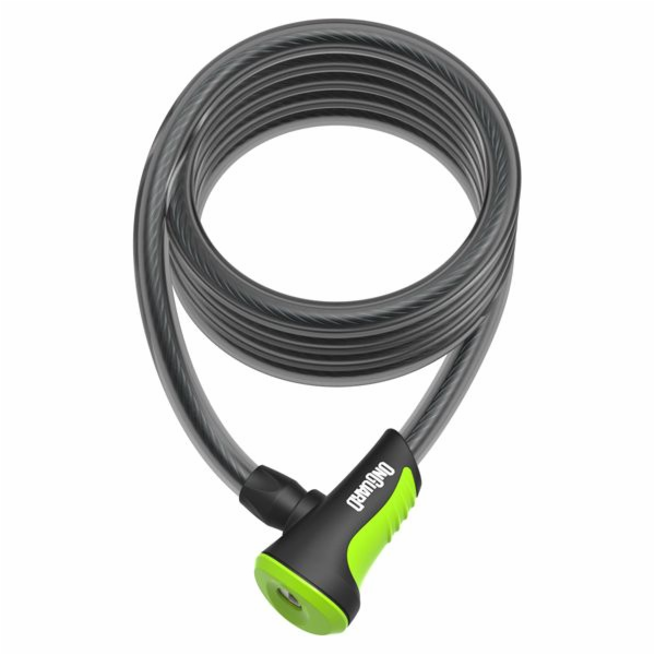 ONGUARD Zámek na kolo Neon kabel zelený 12x1800 mm (8156GR)