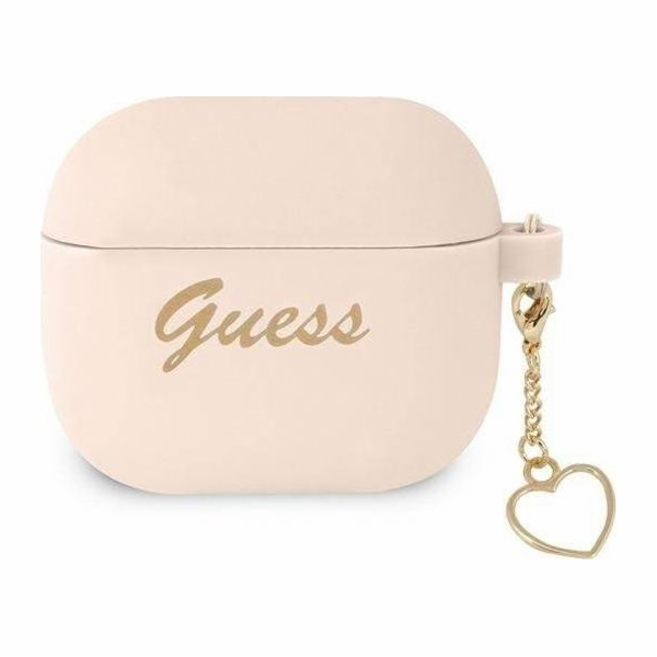 Pouzdro Guess Guess GUA3LSCHSP kryt Apple AirPods 3 růžov...