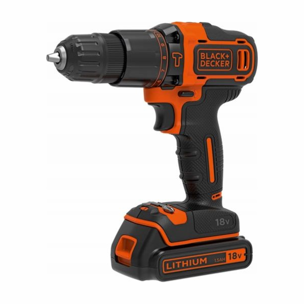 Black&Decker šroubovák 18V/1x1,5Ah (BDBDBDCHD18-QW)