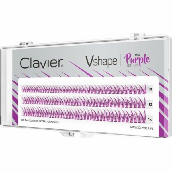 Clavier CLAVIER_VTvar chomáčů řas Fialový