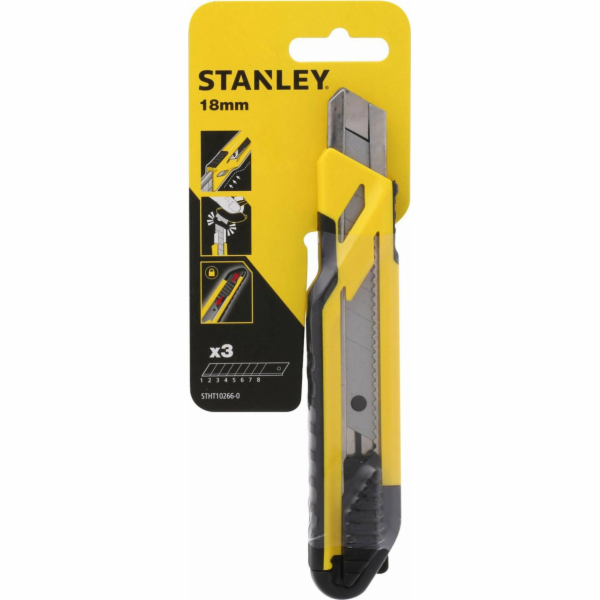 Stanley PLASTOVÝ NŮŽ SE 3 TPR ČEPELI 18 MM [L] (ZAM 10280...