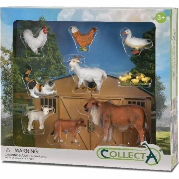 Figurka Dante Farm Animals. Sada 9 kusů
