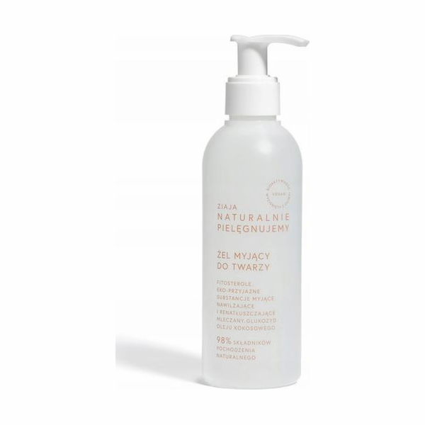 Ziaja ZIAJA_Naturalnie Care čisticí gel na obličej 200ml