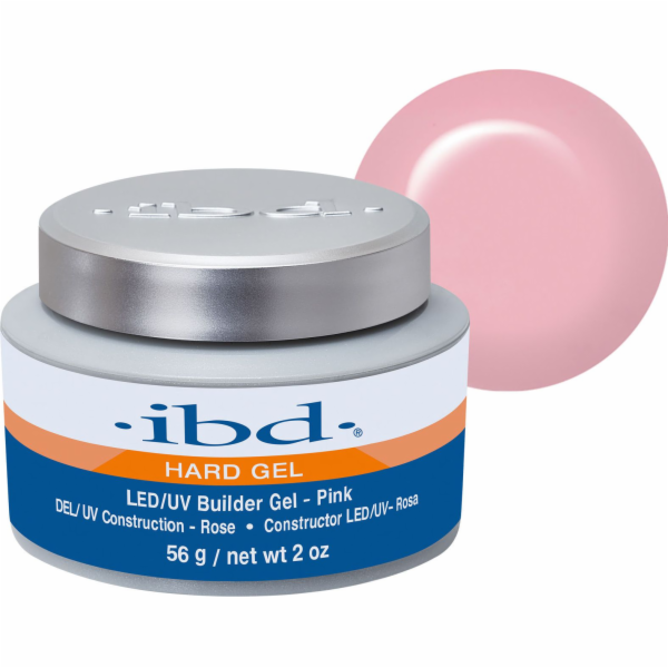 IBD Builder Gel LED/UV Pink gel na nehty 56g